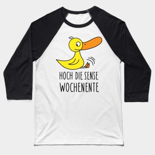 Funny duck wants weekend Baseball T-Shirt